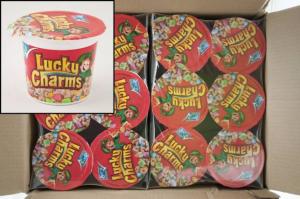 Lucky Charms(R) Cereal In A Cup 1.7oz 6ct Carton, 10.2 Ounce (10 Pack)