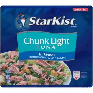 StarKist Chunk Light Tuna in Water, 48 Ounce -- 6 per case.