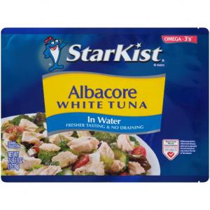 Tuna Starkist Chunk White Pouch 6 Case 43 Ounce