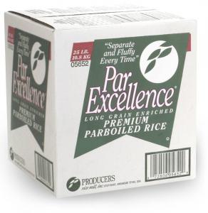 Rice Parboiled Cube 25 Pound