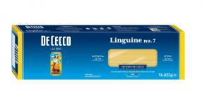 Dececco no.07 Linguine - 16 ounce - 20 per case.
