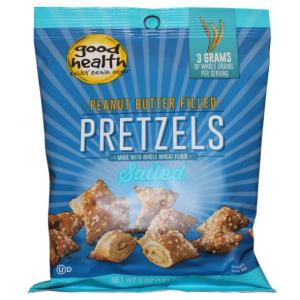 Good Health Peanut Butter Pretzels Salted, 5 Ounce (12 Pack)
