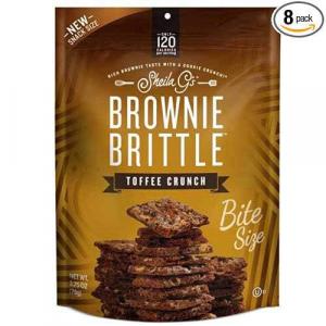 Sheila Gs Toffee Crunch Brownie Brittle, 2.75 Ounce - 8 per case.