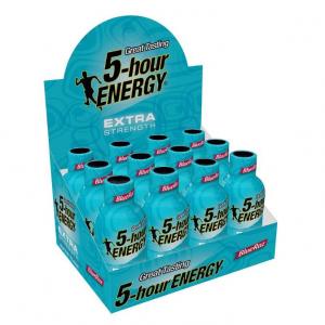 Extra Strength 5-hour ENERGY Shots - Blue Raspberry - 24 Count