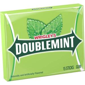 Doublemint Single Serve Gum, 12 x 10 x 15 PC Case