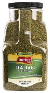 Durkee Italian Seasoning, Plastic Jug, Gluten Free (28 OZ, 1 Container/Case)