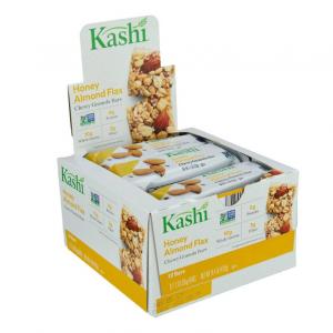 Kashi, Chewy Granola Bars, Honey Almond Flax, Non-GMO Project Verified, 14.4 oz (12 Count)(Pack of 6)