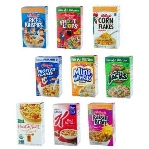 Cereal Assorted Individual box, 1.02 ounce -- 72 per case.