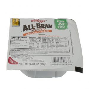 Kellogg's All Bran Complete Wheat Bran Flakes 0.88oz (PACK OF 96)