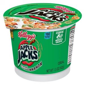 Cereal Cereal In A Cup Apple Jacks, 1.5 Ounce Each -- 60 Per Case