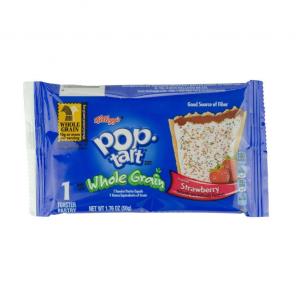 Pop Tarts 2347441 1.76 oz Single Pop-Tarts Strawberry Whole Grai