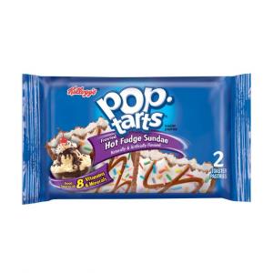 Pop Tarts Ice Cream Shoppe Hot Fudge Sundae Toaster Pastry - 6 per pack -- 24 packs per case.