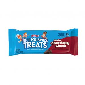 Kellogg's Rice Crispy Treats Double Chocolatey Chunk Kelloggs Crispy Marshmallow Squares 20-1.3 Ounce Bars (Pack of 4)