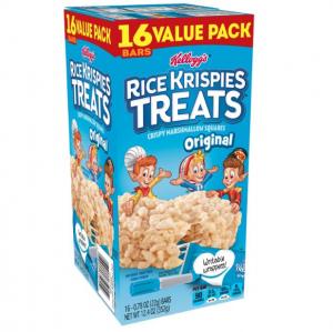 Kelloggs Rice Krispies Treats Original Snack Bar, 0.78 Ounce - 96 per case