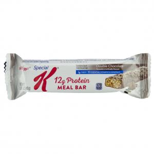 Kelloggs Special K Protein Double Chocolate Bar Snacks - 48 per case.