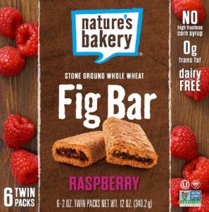 Natures Bakery Raspberry Fig Bar Non Gmo 2oz (PACK OF 36)
