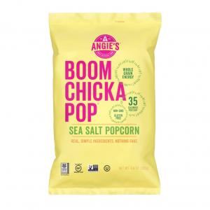 Boomchickapop Sea Salt Popcorn, 4.8 Ounce -- 12 per case.