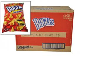 General Mills Bugles Crispy Corn Original Snack 7.5oz (PACK OF 8)