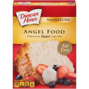 Duncan Hines Angel Food Cake, Easy-to-make (16 Oz, 12 Boxes Per Case)