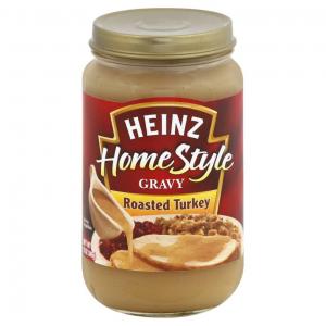 Heinz Homestyle Roasted Turkey Gravy (12oz Jars, Pack of 12)