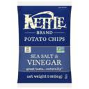 Kettle Brand Potato Chips, Sea Salt and Vinegar, 2-Ounce Bags Caddy (Pack of 6)