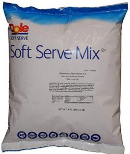 Dole Soft Serve Strawberry 4.4lbs (Case of 4)