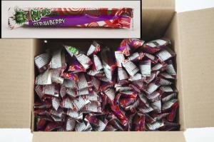 Fruit Roll-Ups Reduced Sugar Strawberry - 0.5 oz. pack, 96 / case
