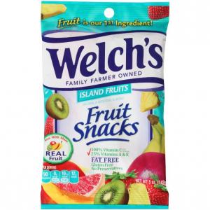 Welchs Island Fruit Island Fruits Fruit Snacks, 12 x 5 oz Case