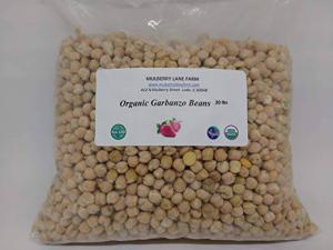 Commodity Garbanzo Certified Organic Dried Beans 20lbs (Pk Of 1)