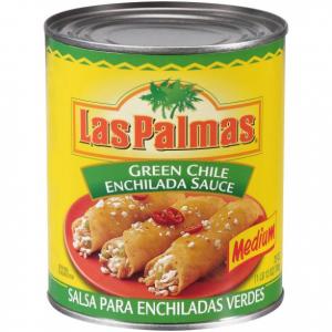 Las Palmas Enchilada Sauce, Medium Green Chile (28 Oz, 12 Per Case)