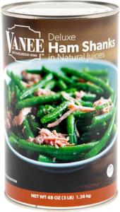 Vanee Ham Shanks, 6 x 48 oz Case