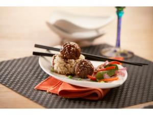 Rosina Food All Natural Gluten Free Cooked Meatball 5lbs (PACK OF 2)