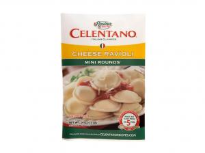 Celentano Rosina Food Pre-Cooked Ravioli Mini Cheese 24oz (PACK OF 12)