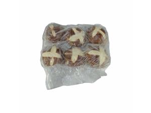 Wholesome Harvest Round Sliced Pretzel Bun (PACK OF 72)