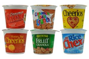General Mills Assorted Cereal in a Cup Goodness Pack, 2.18 Ounce - 60 per case