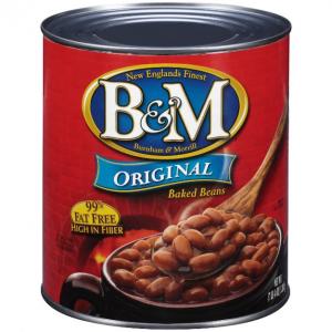 B&M B&G Foods Originial Baked Beans Case 116oz (PACK OF 6)