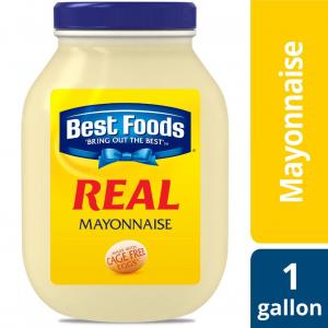 Best Foods Unilever Foodsolutions Dry Real Mayonnaise 4GA (PACK Of 1)