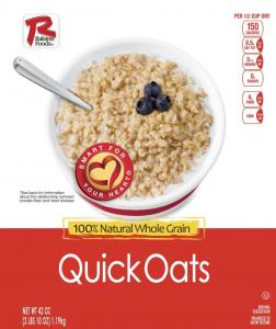Ralston Foods Quick oats Hot Cereal, 42 Ounce -- 12 per case.
