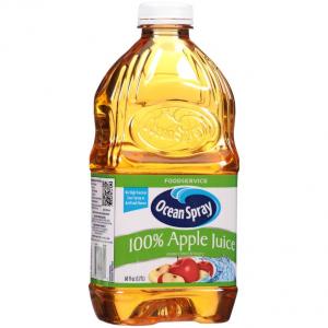 Ocean Spray 100% Apple Juice, 60 Ounce Bottle (Pack of 8)