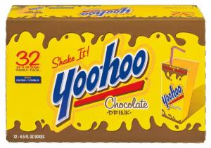 Yoo-hoo Chocolate Flavored Shake Drink, Bulk Size Case (6.5 Fl.Oz Box, 32 Count)