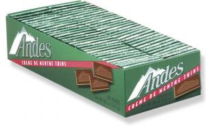 Andes Creme De Menthe Thin Mints, 120-Count Thins (Pack of 4)