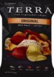 TERRA Original Chips with Sea Salt, 6.8 oz. (Pack of 12)