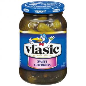 Vlasic Sweet Pickle Gherkin Jar, 12 x 16 fl oz Case