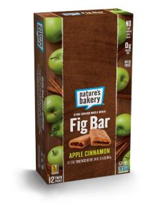 Natures Bakery Whole Wheat Apple Cinnamon Fig Bar, 2 Ounce -- 84 per case.