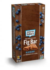 Nature's Bakery Whole Wheat Fig Bars, Blueberry (12 Bars), Packaging May Vary, Non GMO, Vegan Snacks