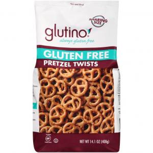 Glutino Gluten Free Pretzel Twists, 14.1-Ounce Bags (Pack of 12) ( Value Bulk Multi-pack)