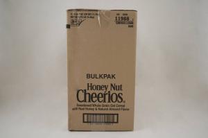 Honey Nut Cheerios Bulk Pak Cereal, Gluten Free, Low Fat (39 OZ, 4 Per Case)