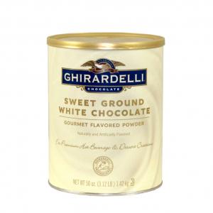 6 PACKS : Ghirardelli Chocolate Sweet Ground White Chocolate Fla