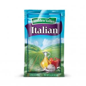 Hidden Valley Italian Portion Pack Dressing -- 84 Case 1.5 Ounce