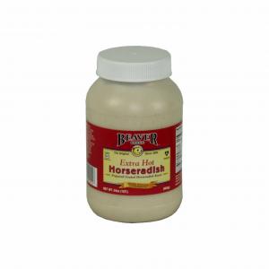 Beaver Extra Hot Horseradish, 2 Pound - 6 per case